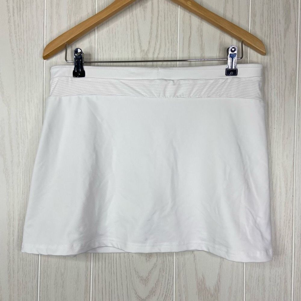 Fila Womens Athletic Mini Logo Tennis Skort Elastic Waist White XL - Picture 6 of 7